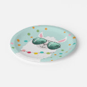 Llama Rama Paper Bord Mexican Fiesta Party Alpaca (Gekanteld)