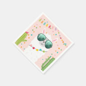 Llama Rama Papieren servetten Fiesta Party Alpaca (Hoek)