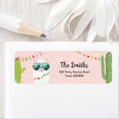 Llama Rama Return Address Labels Fiesta Alpaca (Insitu)