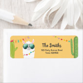 Llama Rama Return Address Labels Fiesta Alpaca (Insitu)