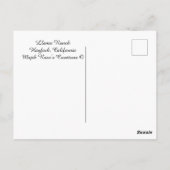 Llama Ranch...... Briefkaart (Achterkant)