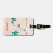 Llama reizen bagagelabel (Voorkant horizontaal)