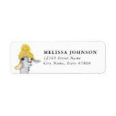 Llama Return Address Label (Voorkant)