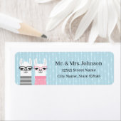 Llama Return Address Labels (Insitu)