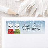 Llama Return Address Labels (Insitu)