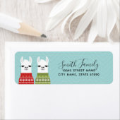 Llama Return Address Labels (Insitu)
