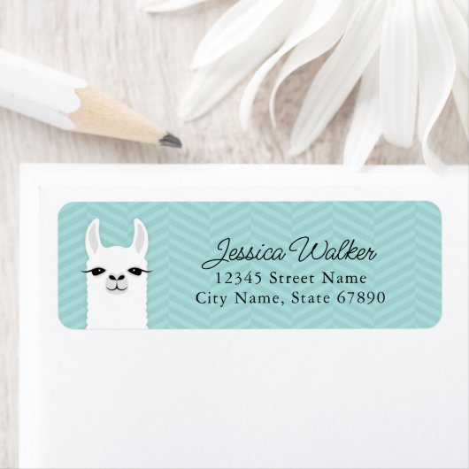 Llama Return Address Labels (Insitu)