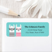 Llama Return Address Labels (Insitu)