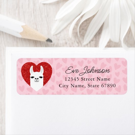 Llama Return Address Labels (Insitu)