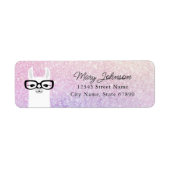 Llama Return Address Labels (Voorkant)