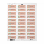 Llama Return Address Labels (Full Sheet)