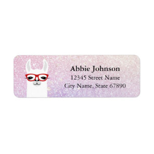 Llama Return Address Labels
