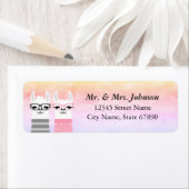 Llama Return Address Labels (Insitu)