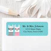 Llama Return Address Labels (Insitu)