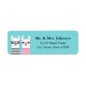 Llama Return Address Labels (Voorkant)