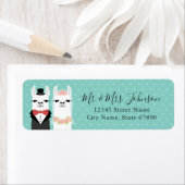 Llama Return Address Labels (Insitu)