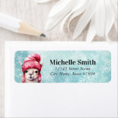 Llama Return Address Labels (Insitu)