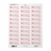 Llama Return Address Labels (Full Sheet)
