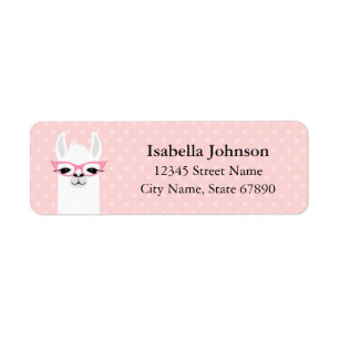 Llama Return Address Labels