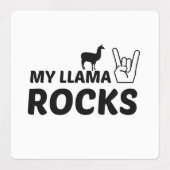 LLAMA ROCKS LABELS (Design 1)