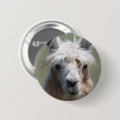 Llama Ronde Button 5,7 Cm (Voorkant /achterkant)