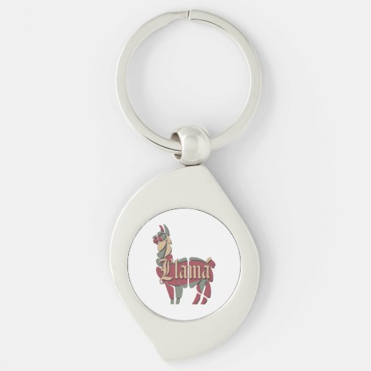 Llama’s ogen sleutelhanger (Voorkant)