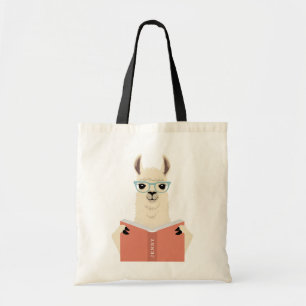 Llama Schoudertassen Tote Bag
