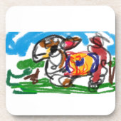 Llama-set Bier Onderzetter (Voorkant)