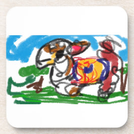 Llama-set Bier Onderzetter