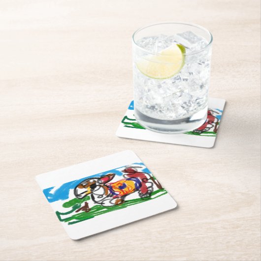 Llama-set Kartonnen Onderzetters (Insitu)