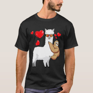 Llama Shirt Vrouwen Mannen Kinderen Funny Llama Sl