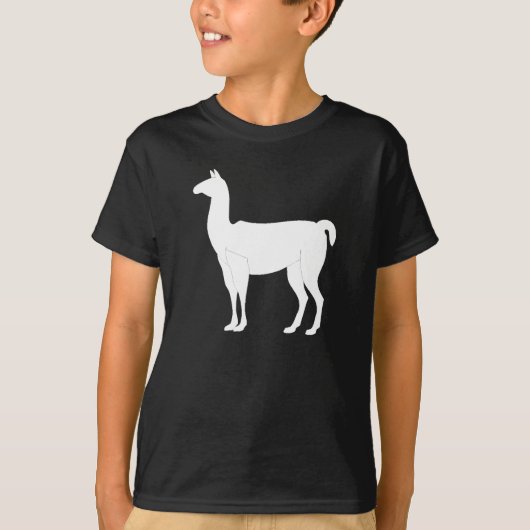 Llama Silhouette T-shirt (Voorkant)