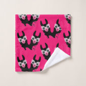 Llama Sisters Bad Handdoek (Wasdoekje)