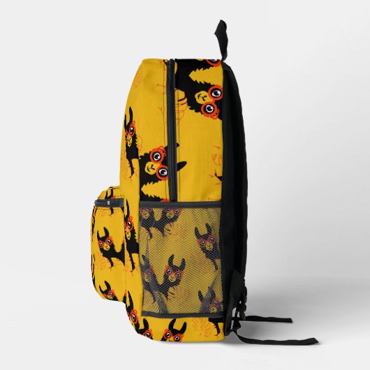 Llama Sisters Bedrukte Rugzak (Rechts)