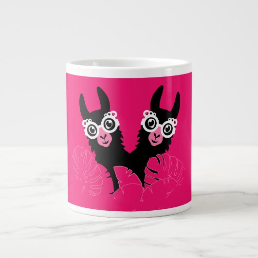 Llama Sisters Grote Koffiekop (Voorkant)