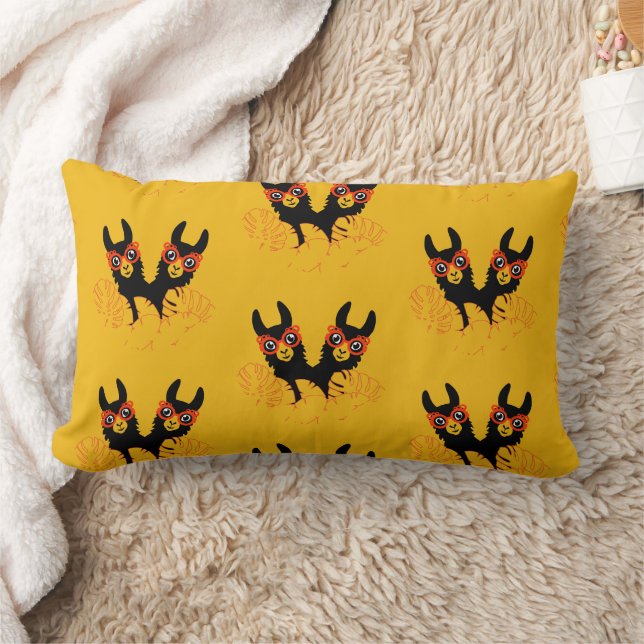 Llama Sisters Kussen (Deken)