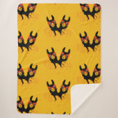 Llama Sisters Sherpa Deken (Voorkant)