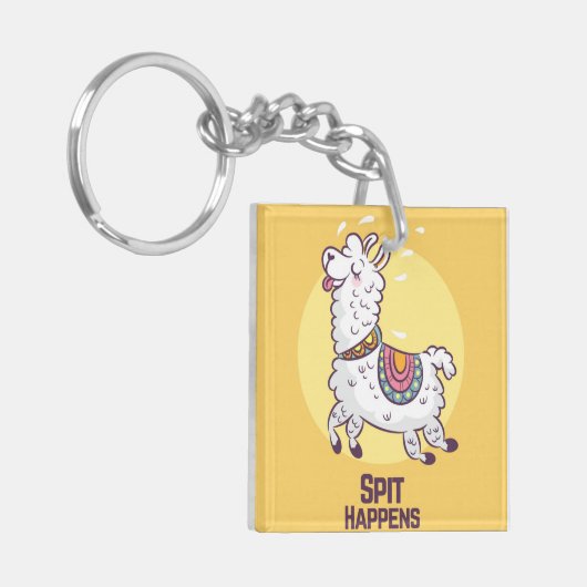 Llama Sleutelhanger (Voorkant Links)