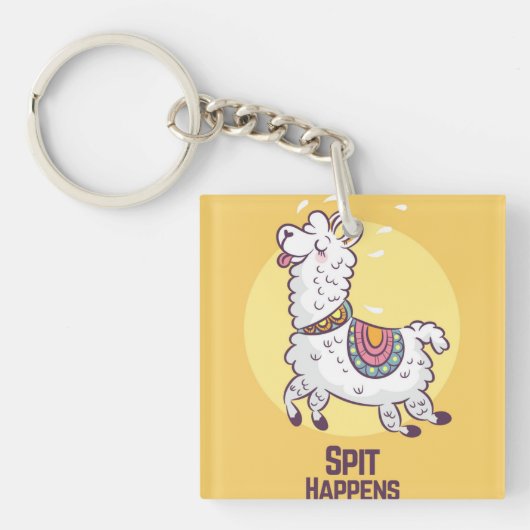 Llama Sleutelhanger (Voorkant)