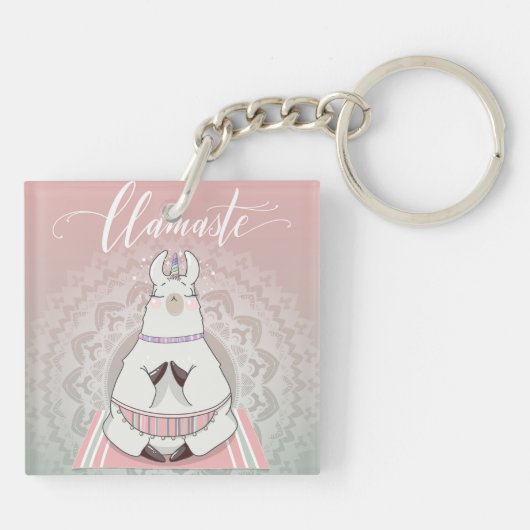 Llama Sleutelhanger (Achterkant)