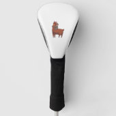 LLAMA SLOTH HUGGGGING GOLFHEADCOVER (Voorkant)