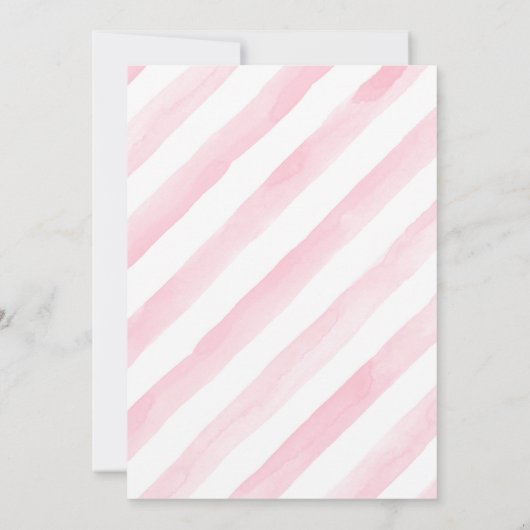 Llama slumber party thema party nodigde kaart (Achterkant)