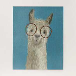 Llama-soorten - Ronde eyeglassen Legpuzzel