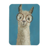 Llama-soorten - Ronde eyeglassen Magneet (Verticaal)