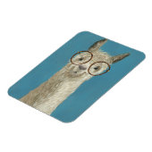 Llama-soorten - Ronde eyeglassen Magneet (Linkerzijde)