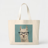 Llama Specs - Square Grote Tote Bag (Voorkant)