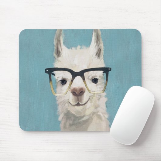Llama Specs - Square Muismat (Met muis)