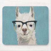 Llama Specs - Square Muismat (Voorkant)