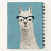 Llama Specs - Square Notitieboek (Achterkant)