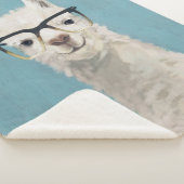 Llama Specs - Square Sherpa Deken (3/4)